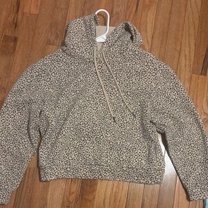 Leopard Print Hoodie